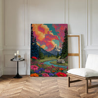 Journey Through Blossoms and Peaks