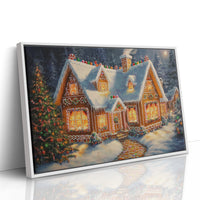 Frosted Gingerbread Glows At Midnight