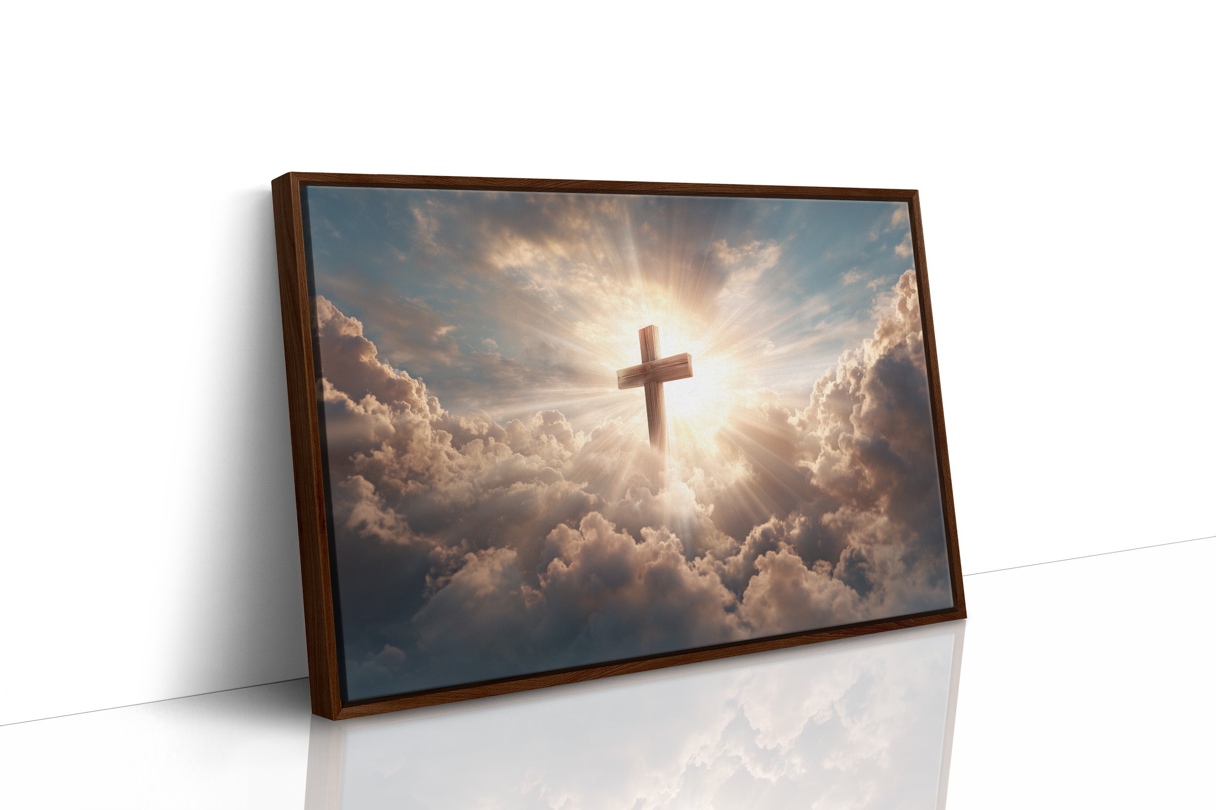 Divine Radiance Beyond Mortal Clouds
