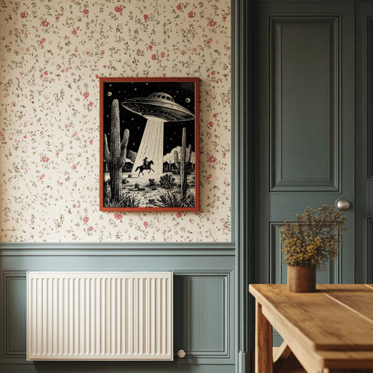 Desert Cowboy Meets Midnight Visitors