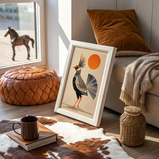 Desert Bird Dances At Dawn