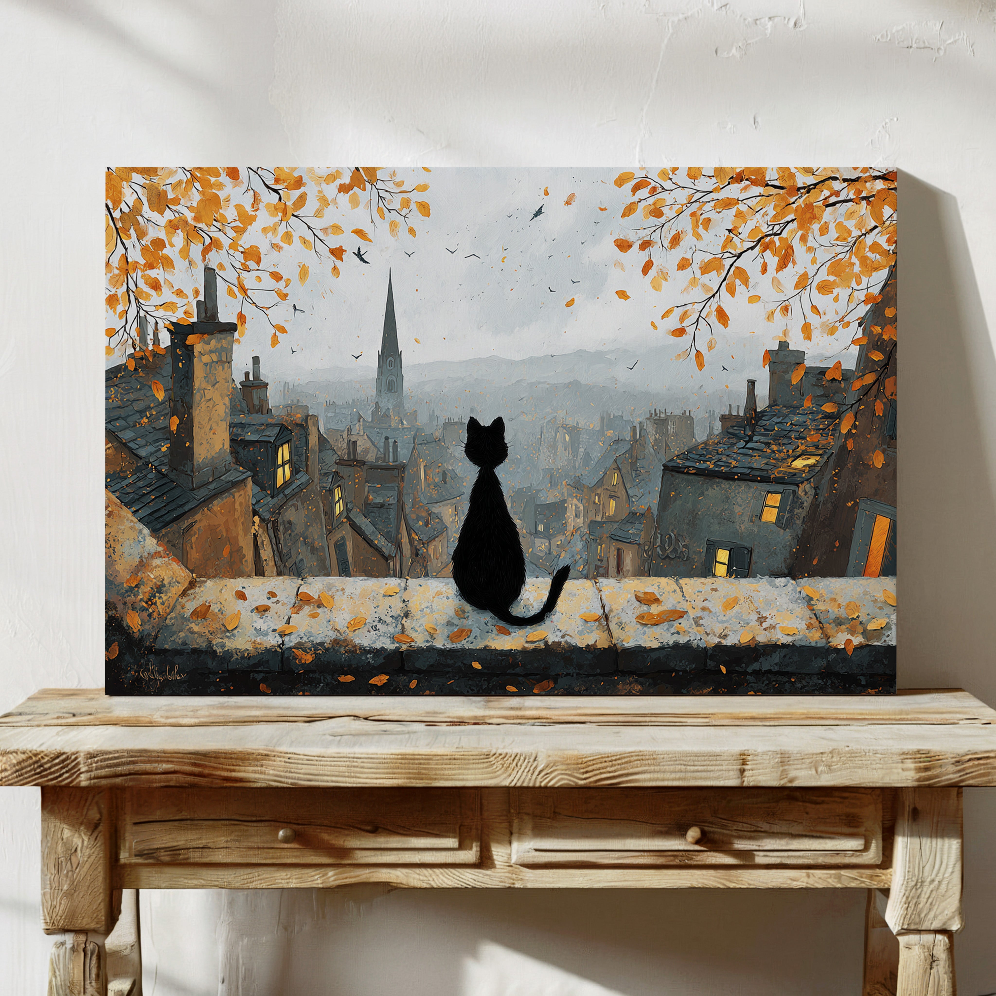 Autumn's Quiet Contemplation