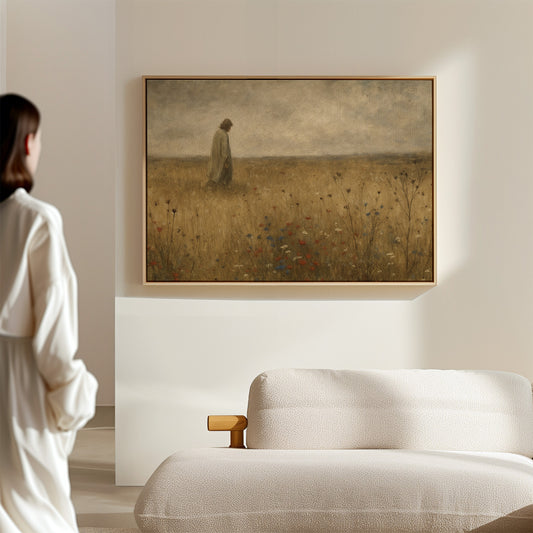 The Shepherd Walks the Field