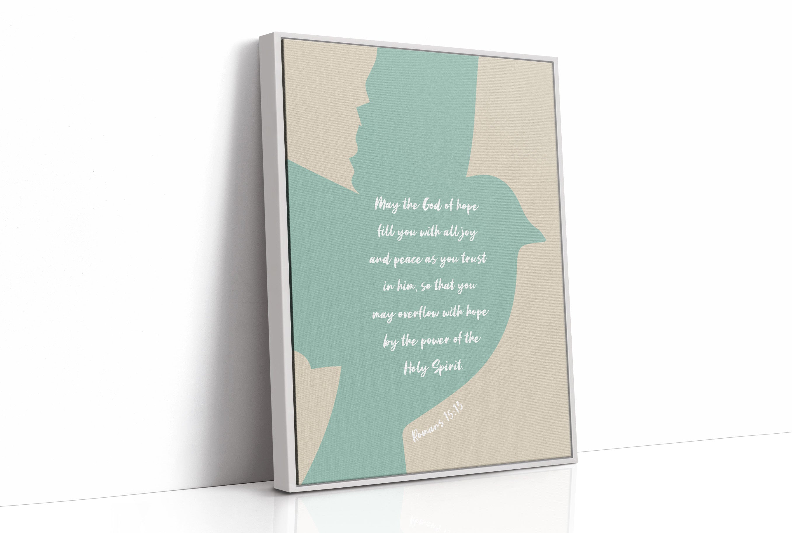 Faith Words On Mint Waters