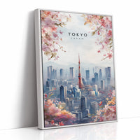 Cherry Blossoms Crown Tokyo's Steel Heart
