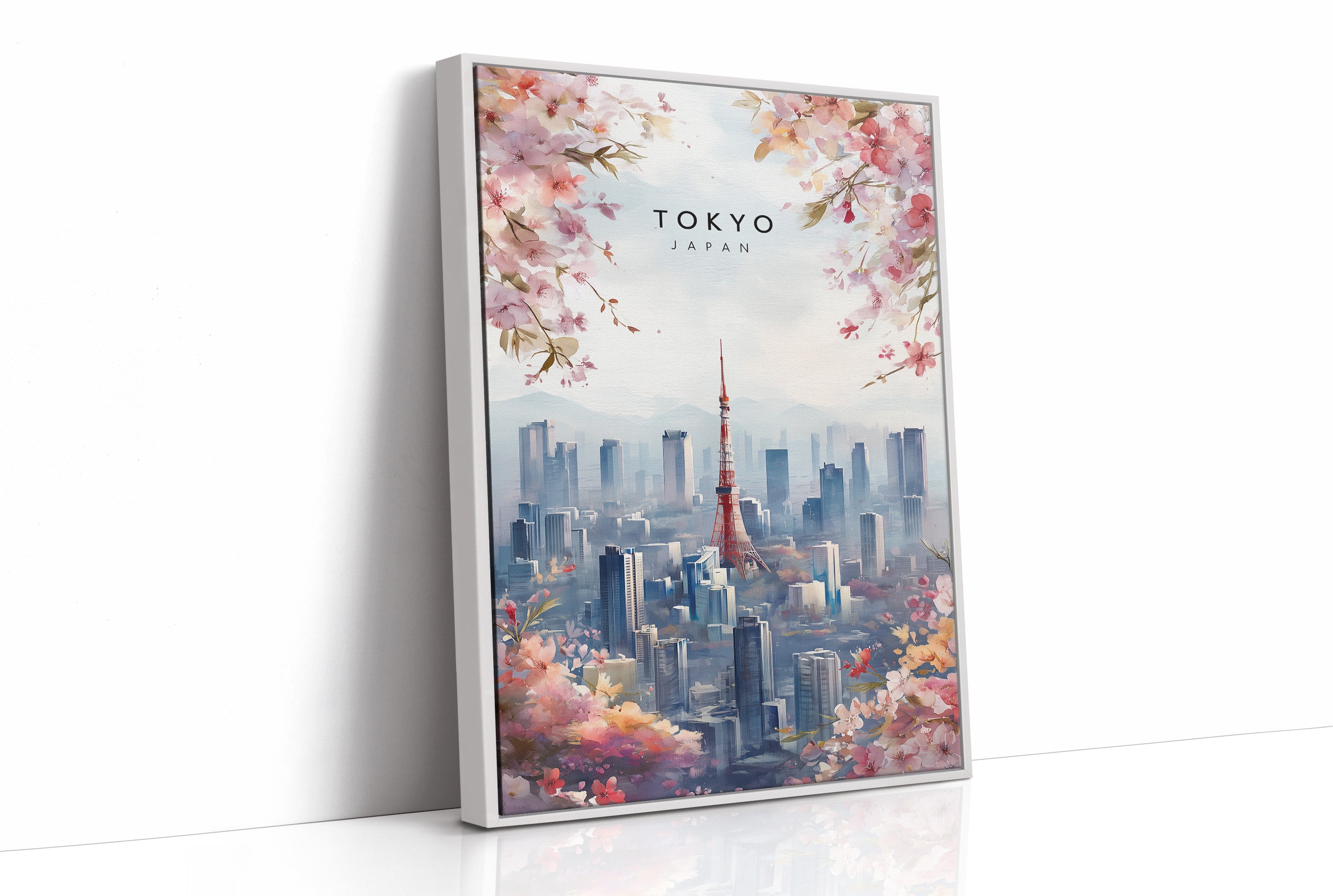 Cherry Blossoms Crown Tokyo's Steel Heart