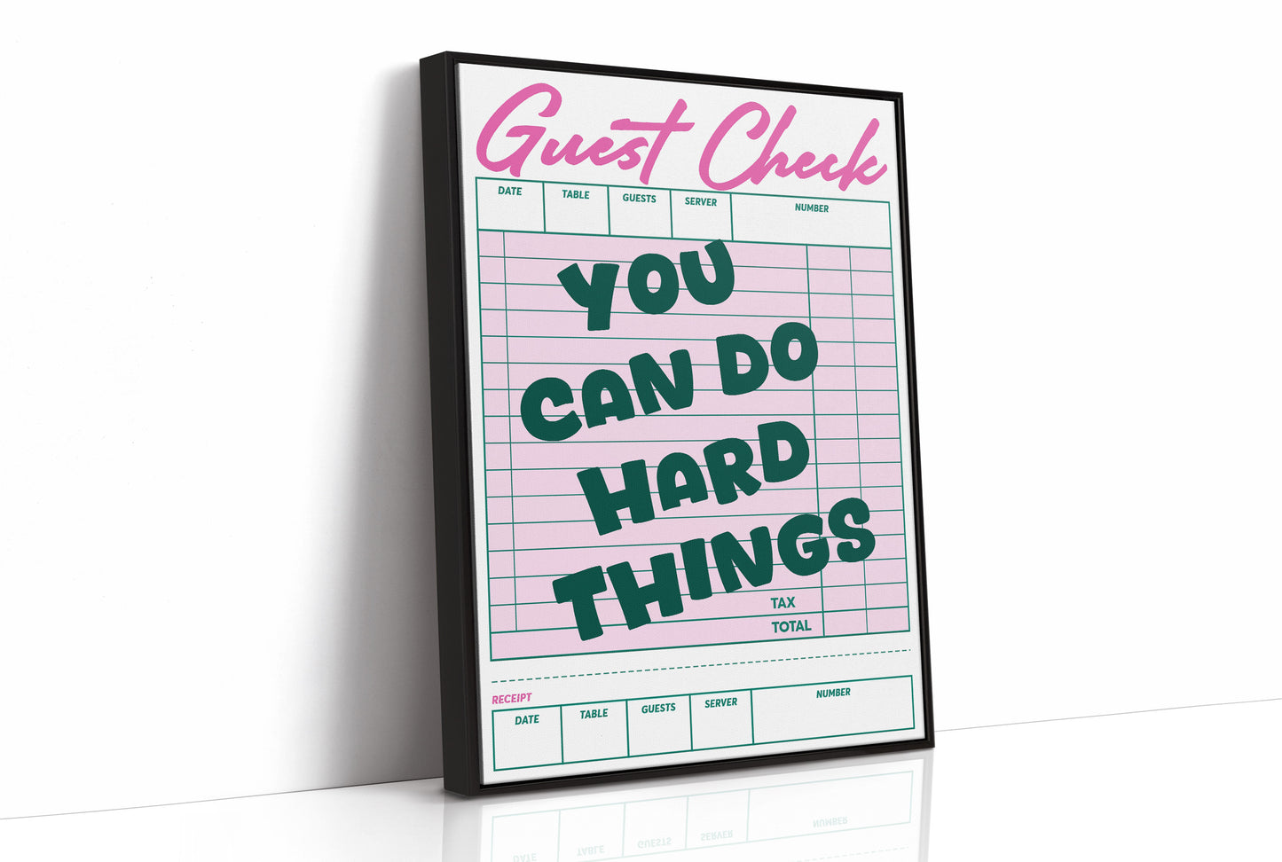You Can Do Hard Things Guest Check