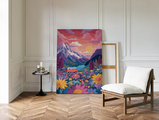 Journey Through Blooming Horizons