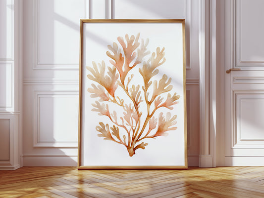 Underwater Symphony in Coral Hues