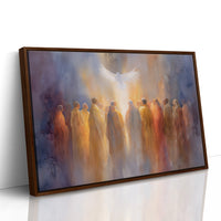 Light Ascends Through Gathered Souls