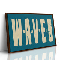 Waves Surf Bold Typography
