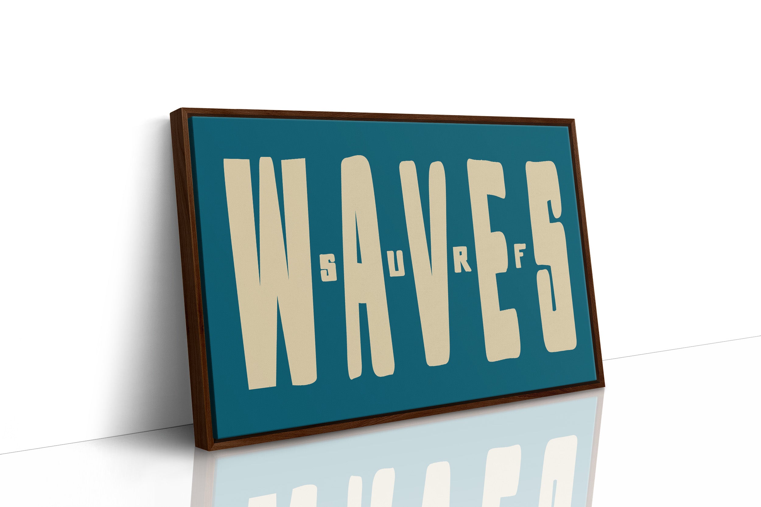 Waves Surf Bold Typography