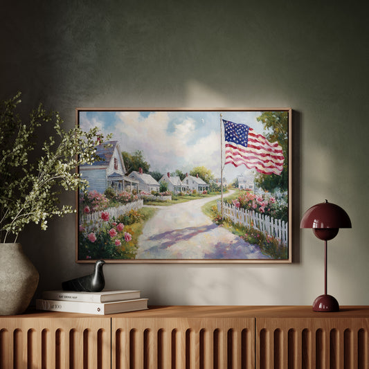 Where Roses Bloom and Flags Wave