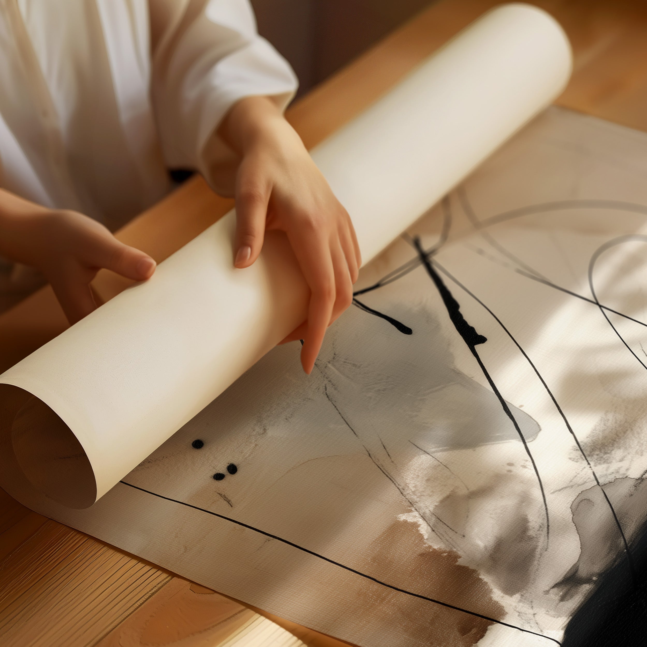 Ink Flows Like Modern Poetry