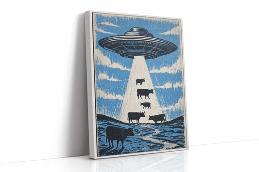 Cosmic Cattle Abduction