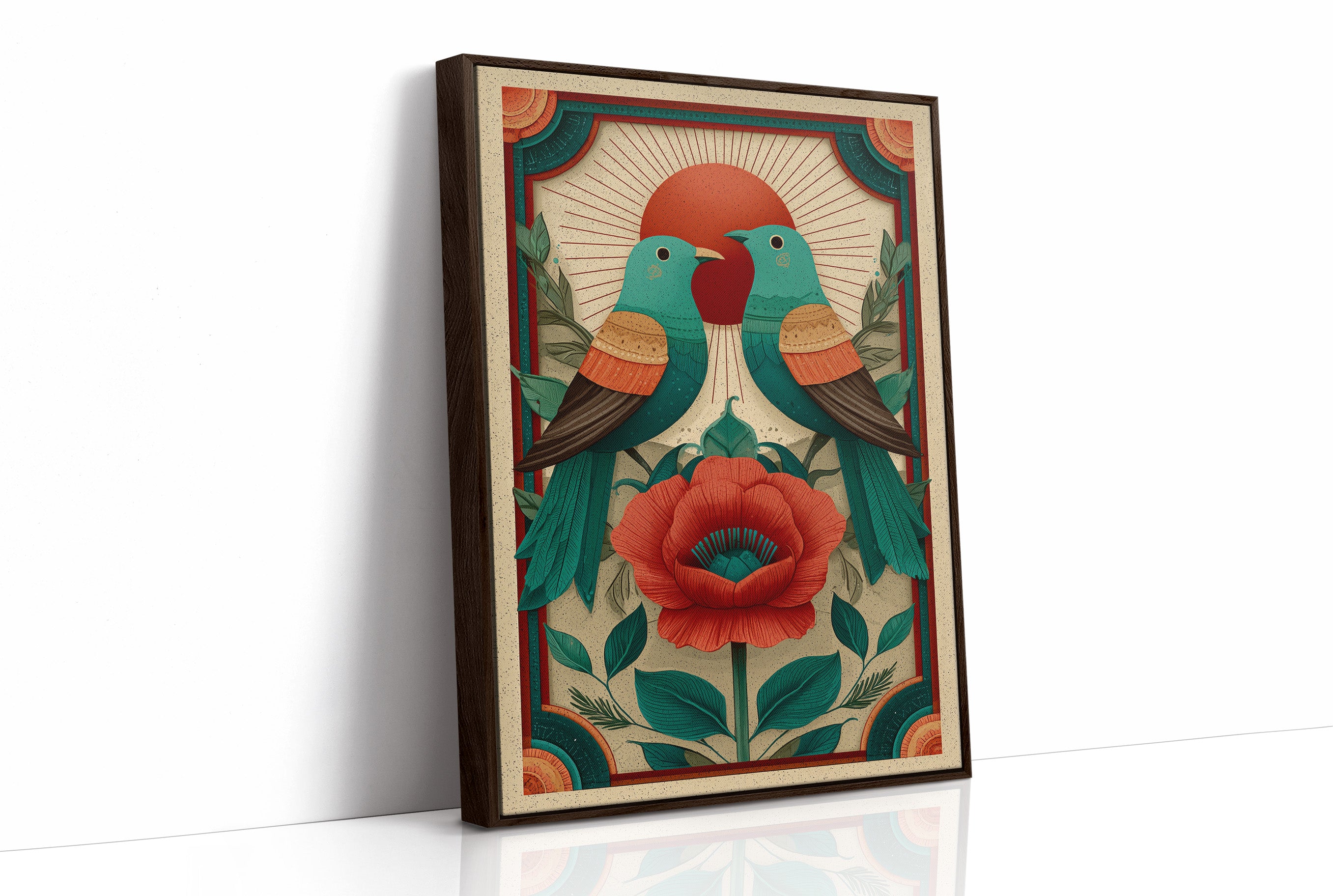 Two Birds At Sunfall