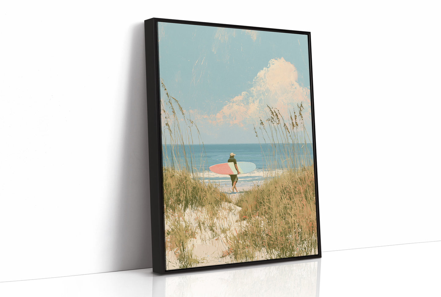 Through the Dune Grass to the Sea