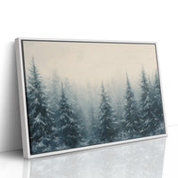 Winter Pines Hold Morning Secrets