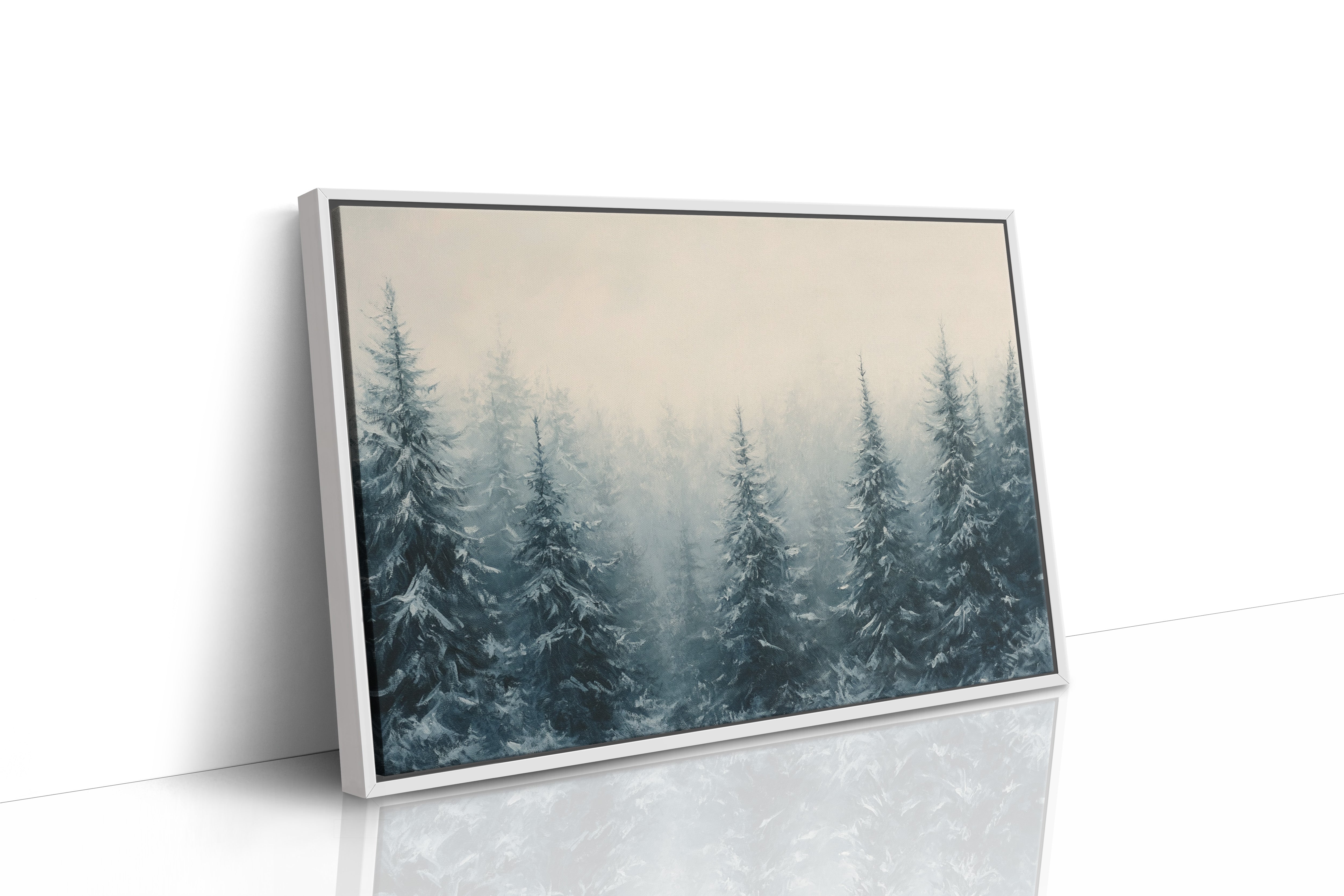 Winter Pines Hold Morning Secrets