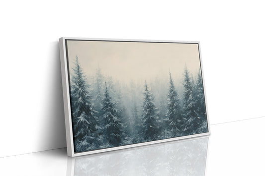 Winter Pines Hold Morning Secrets