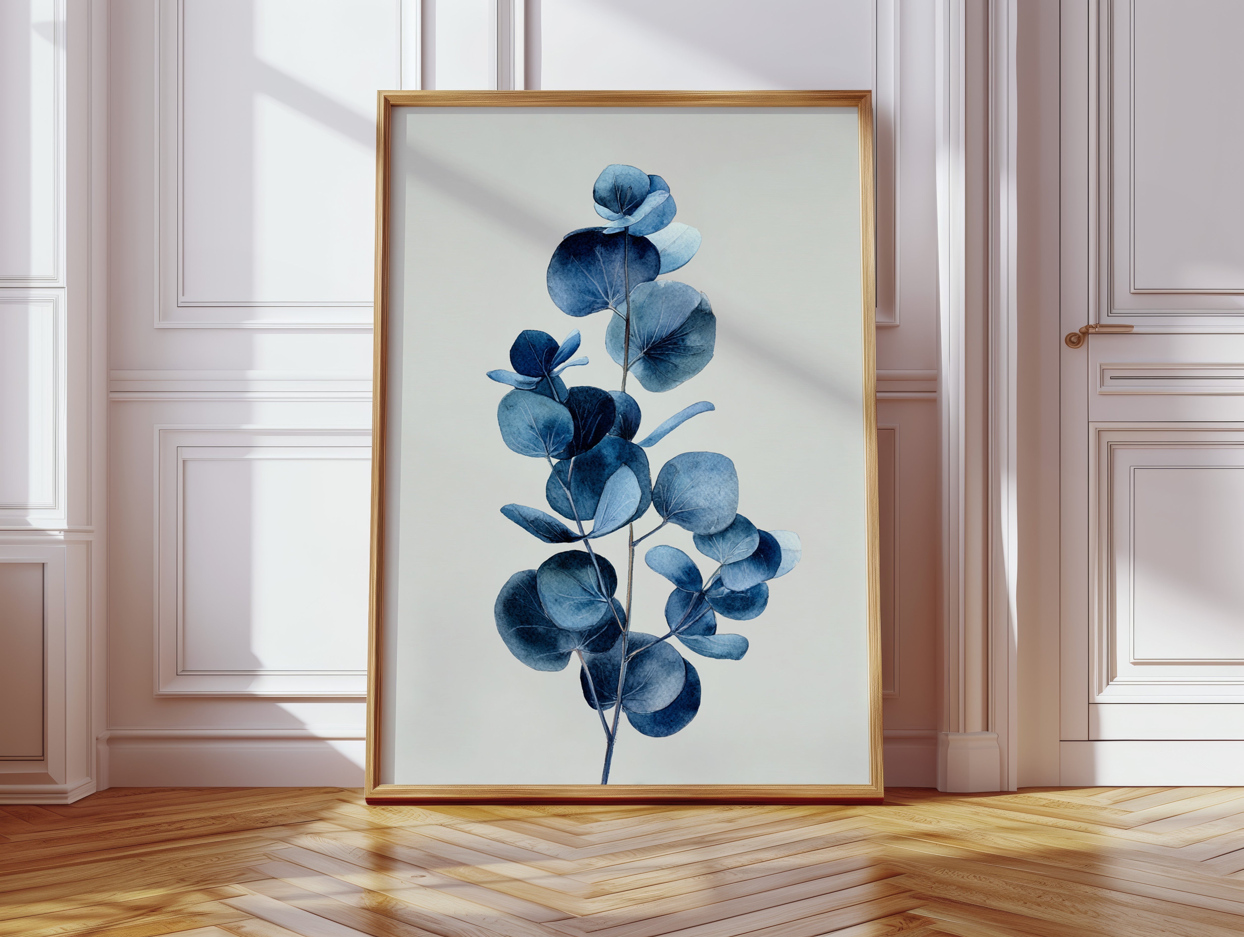 A Dance of Blue Leaves