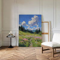 Pathway Through Blooming Meadows