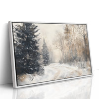 Snow Winds Through Silent Pines