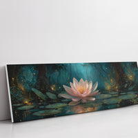 Enchanted Lotus Bloom by Firefly Light