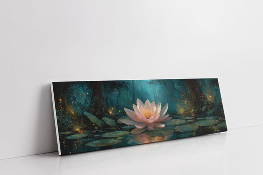Enchanted Lotus Bloom by Firefly Light