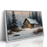 Snow Blankets The Mountain Hideaway