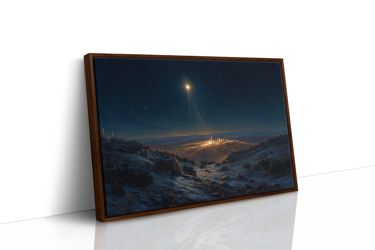 Distant City Under Celestial Guide