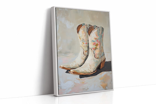Painted Soles: Floral Cowgirl Boots