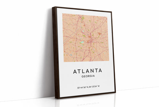 Atlanta, Mapped in Amber