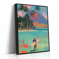 Tropical Shore, Board in Hand