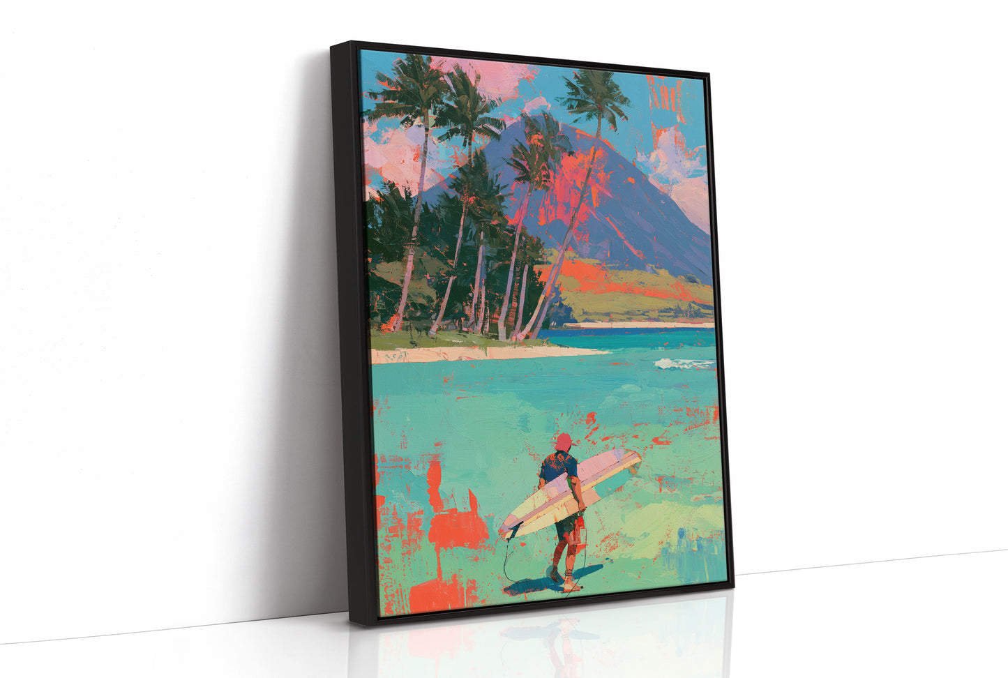 Tropical Shore, Board in Hand