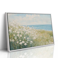 Coastal Poppies Dance With Waves
