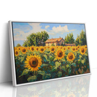 Summer Blooms Near Rustic Home