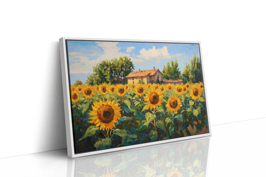 Summer Blooms Near Rustic Home