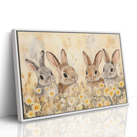 Cottontails Share Summer Daisy Tales