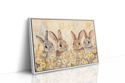 Cottontails Share Summer Daisy Tales