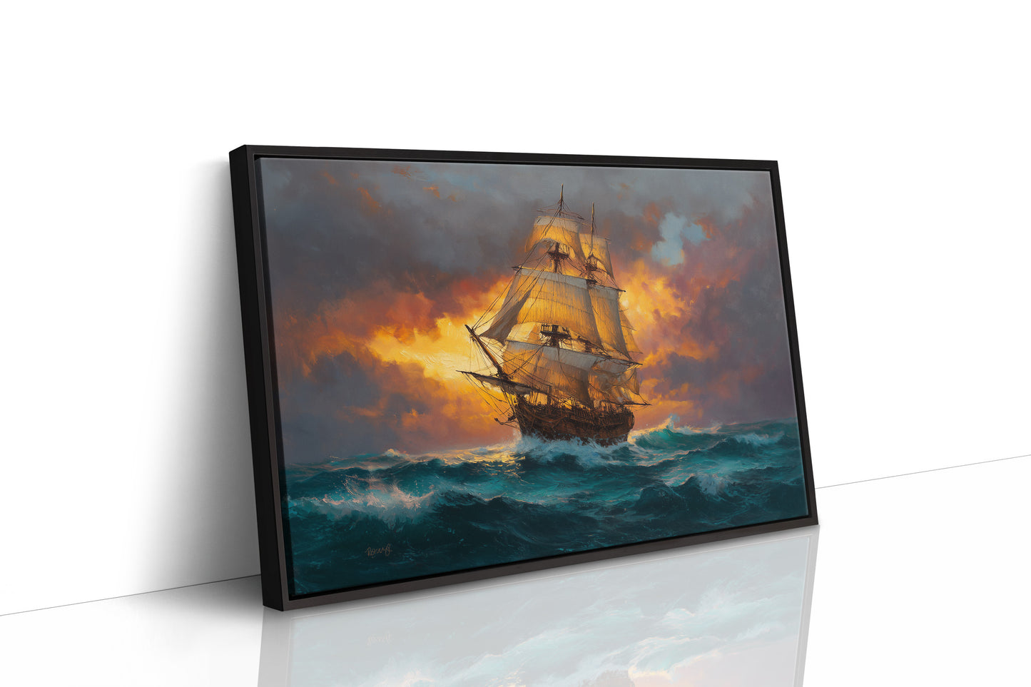 Sailing Through Fire And Tide