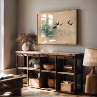 Birds Follow The Jade Moon