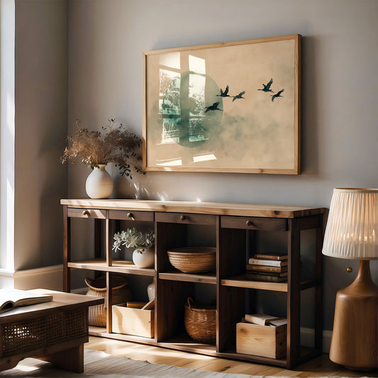 Birds Follow The Jade Moon