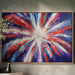 Starburst Symphony In Patriot Colors