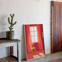 Yellow Chair Catches Morning Light