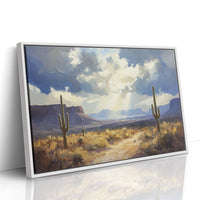 Desert Light Breaks Canyon Walls