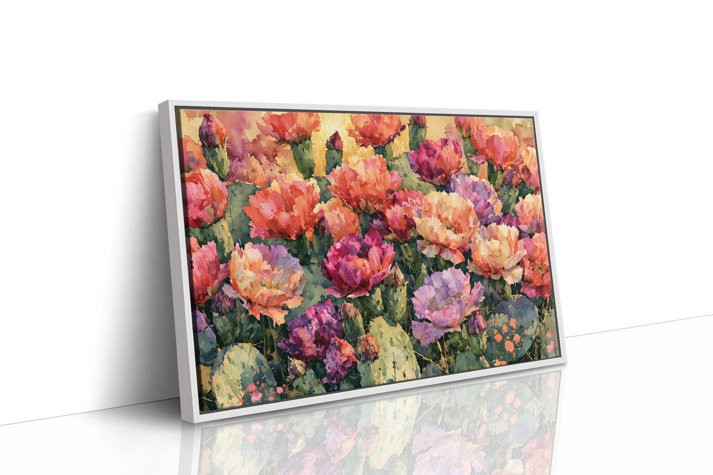 Cactus Blossoms, Full Bloom