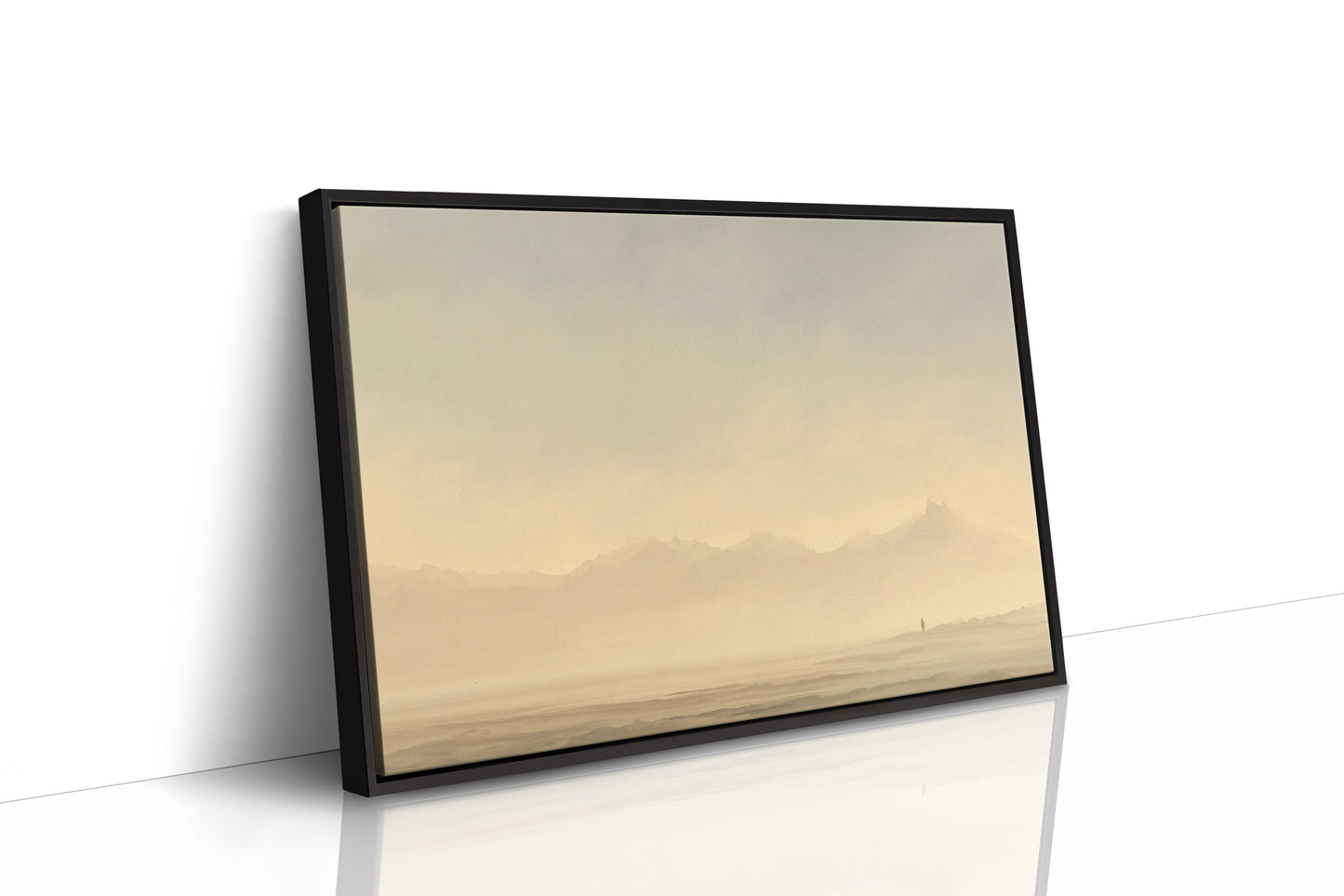 Distance Speaks In Golden Haze