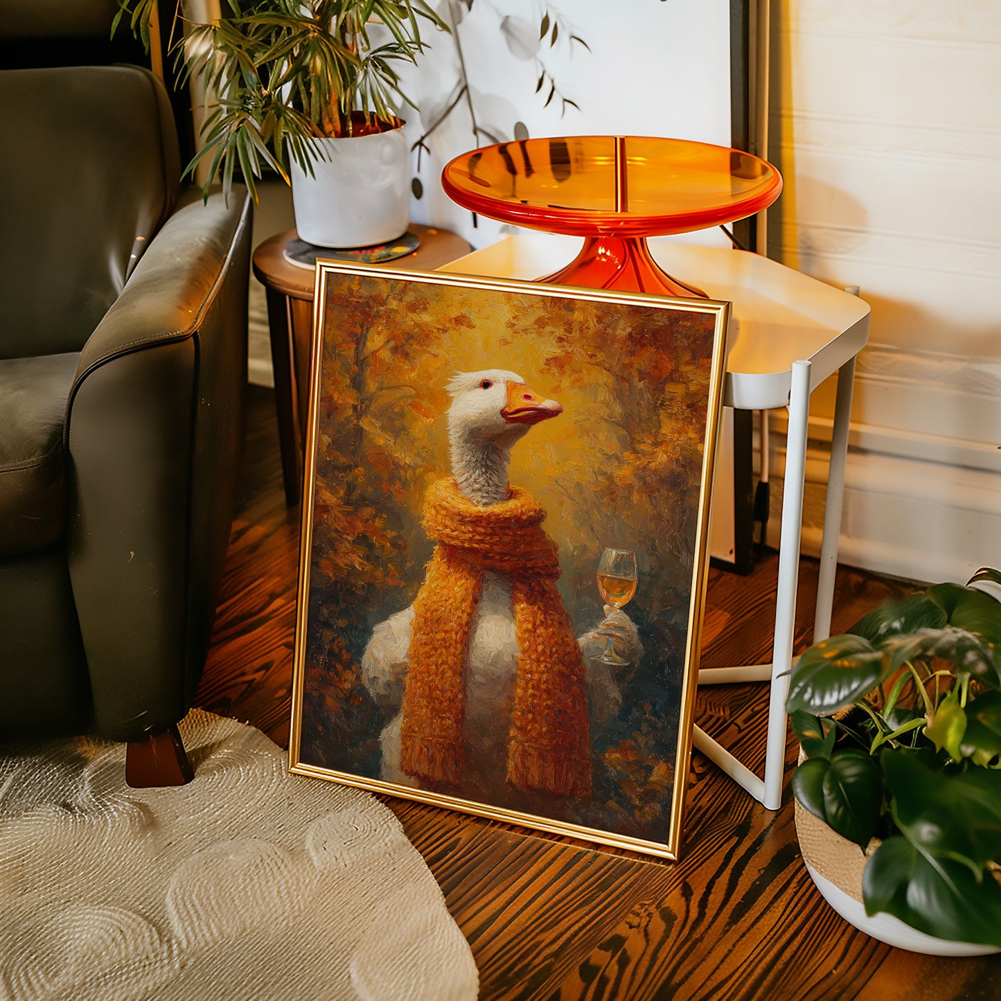 Autumn Wine With Feathered Friends