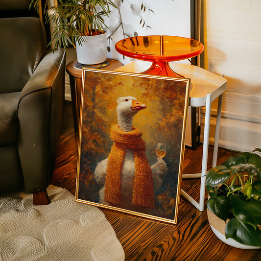 Autumn Wine With Feathered Friends